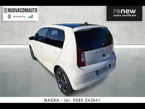 Usata Skoda Citigo-e IV Style 61 kW (83 CV) 2020 Bianco Utilitaria