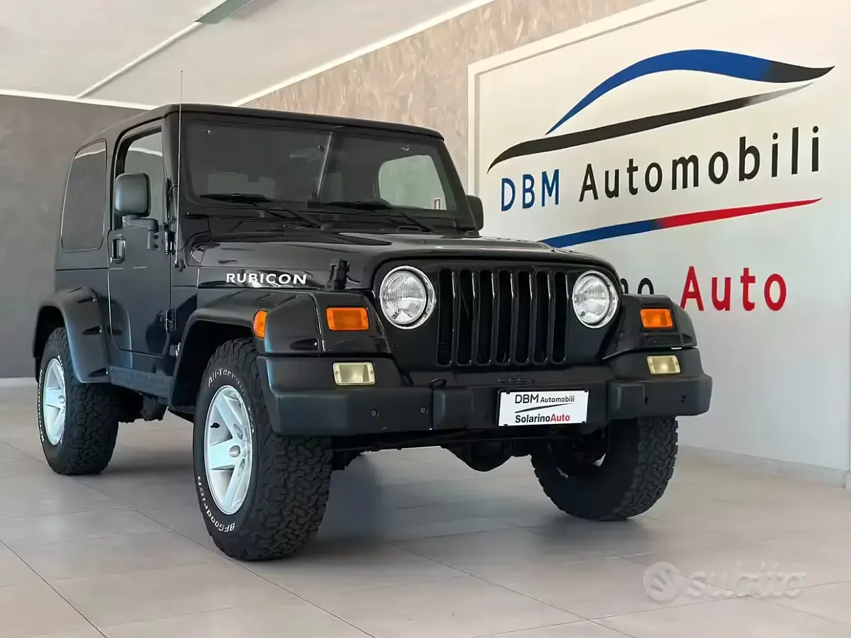 Usata Jeep Wrangler Rubicon 177 CV (130 kW) 2004 SUV