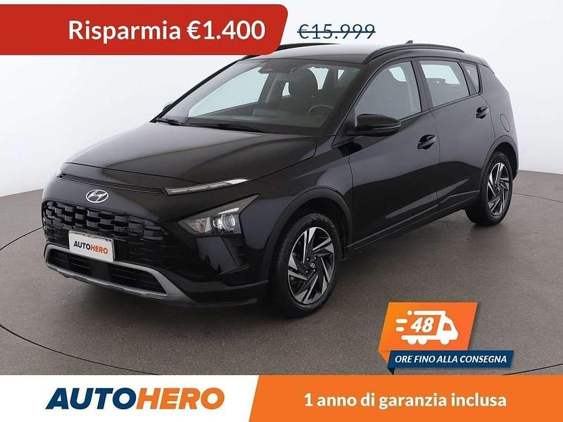 Nero Usata 2022 Hyundai Bayon SUV | 14.099 € (Buon prezzo) - Immagine 1/3