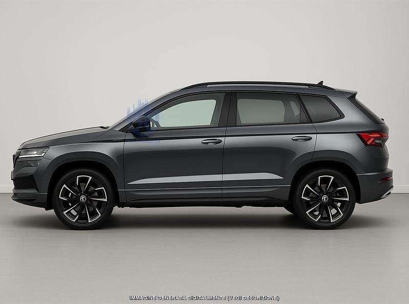 Usata Skoda Karoq SportLine 150 CV (110 kW) 2024 Grigio SUV