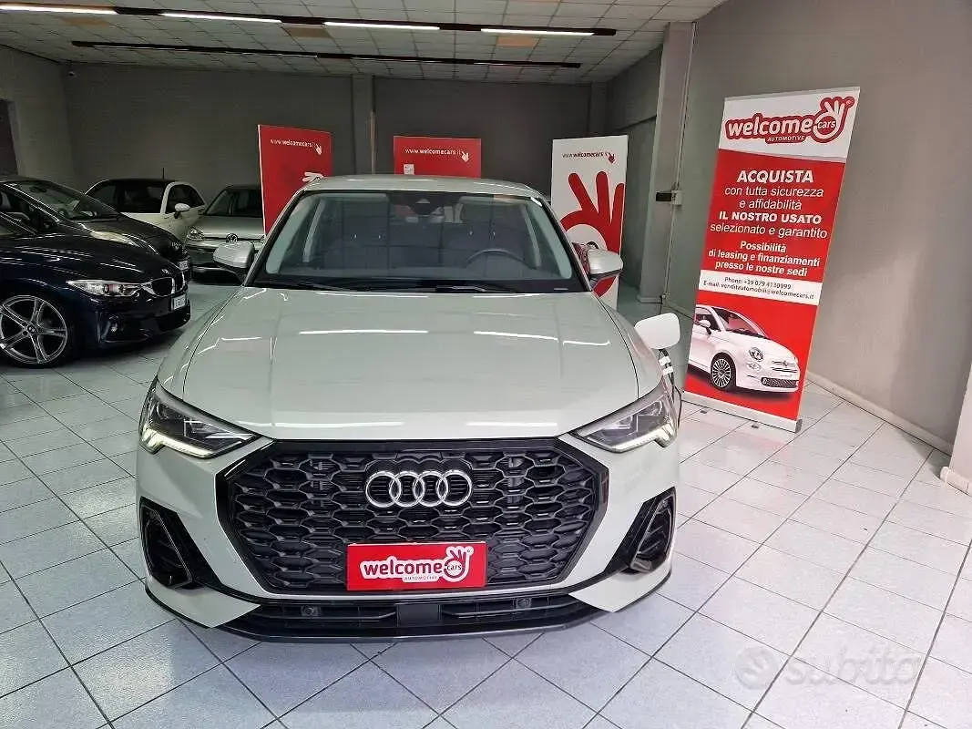 Usata Audi Q3 Sportback S-Line 150 CV (110 kW) 2021 Verde SUV