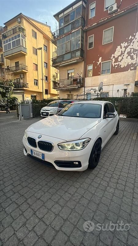 Usata BMW 120 Efficient Dynamics 2015 Bianco Utilitaria