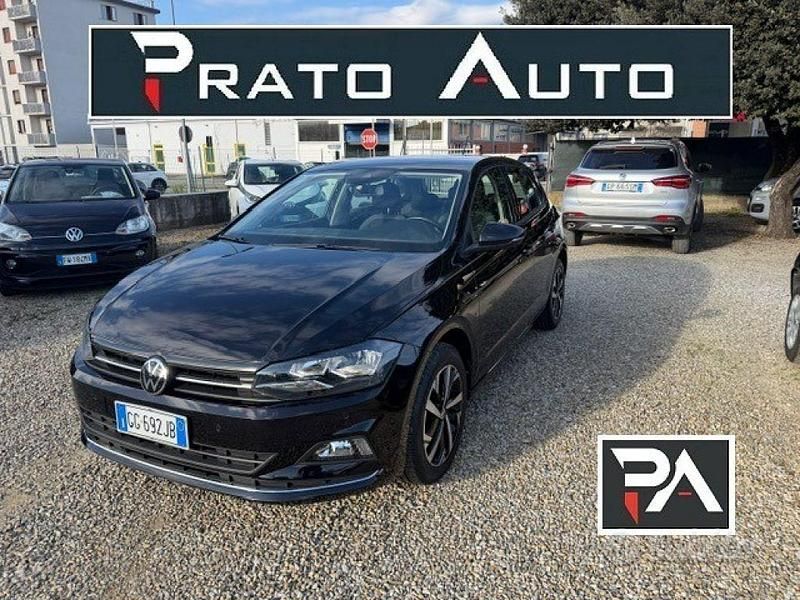 Usata VW Polo R-line 110 CV (80 kW) 2021 Nero Berlina