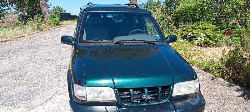 Usata Kia Sportage 118 CV (86 kW) 2001 Verde SUV