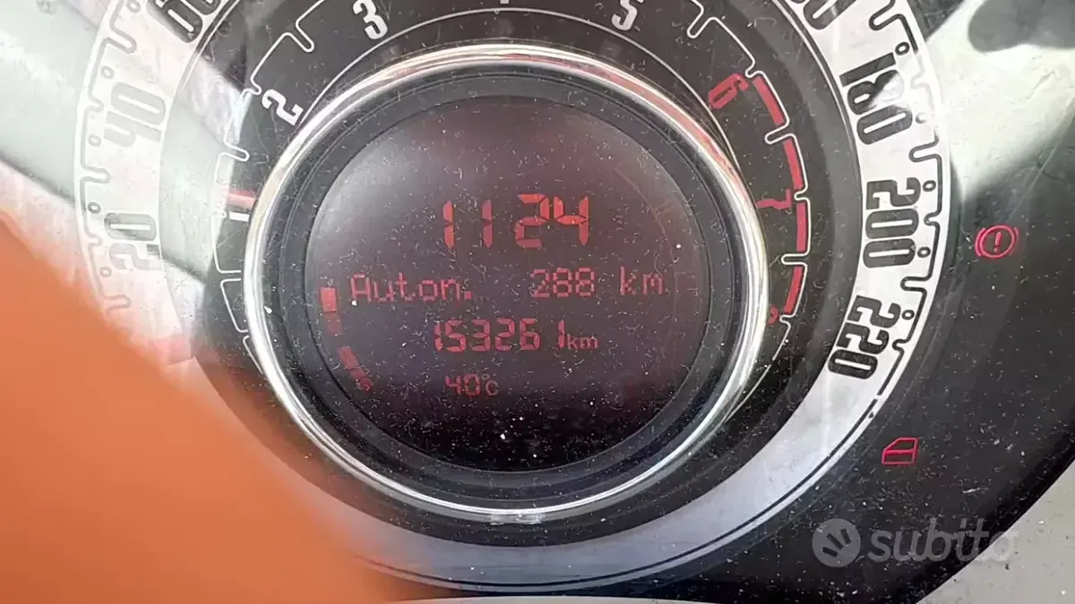 Usata Fiat 500 100 CV (73 kW) 2008 Bianco Berlina