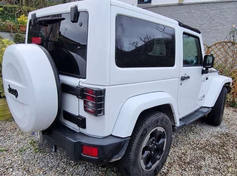 Usata Jeep Wrangler 184 CV (135 kW) 2014 Bianco SUV