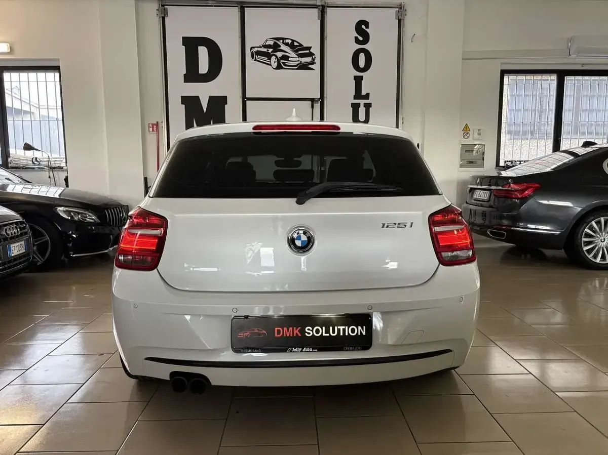 Usata BMW 125 Sport Line 218 CV (160 kW) 2013 Bianco Utilitaria