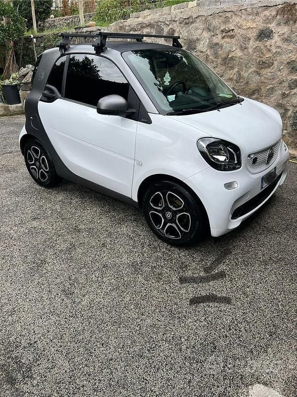Usata Smart ForTwo Electric Drive 60 kW (82 CV) 2018 Bianco Coupé