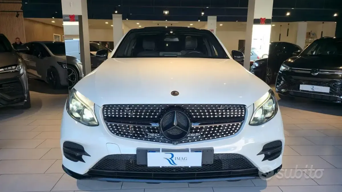 Usata Mercedes GLC220 Premium 170 CV (125 kW) 2018 Bianco SUV