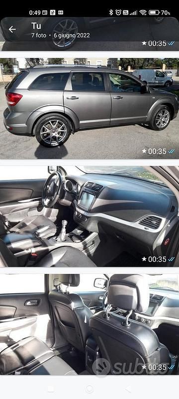 Usata Fiat Freemont Lounge 170 CV (125 kW) 2012 Grigio SUV