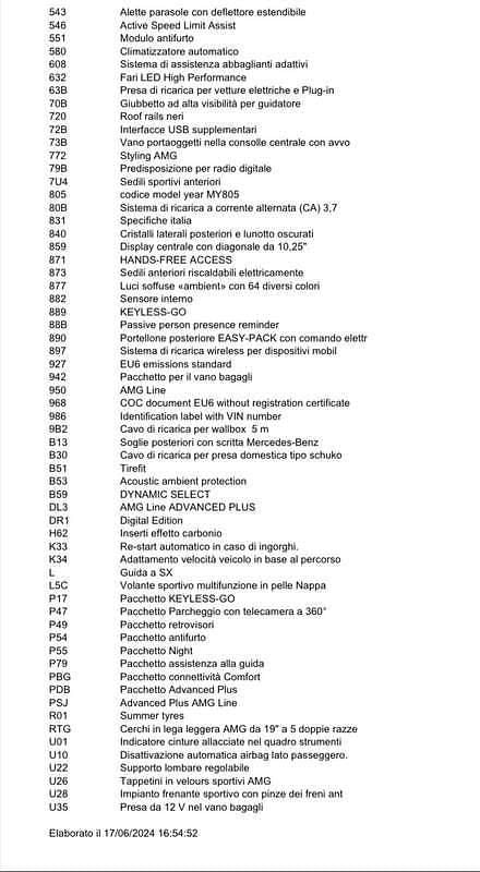 Usata Mercedes GLA250 Advanced Plus 224 CV (164 kW) 2024 SUV