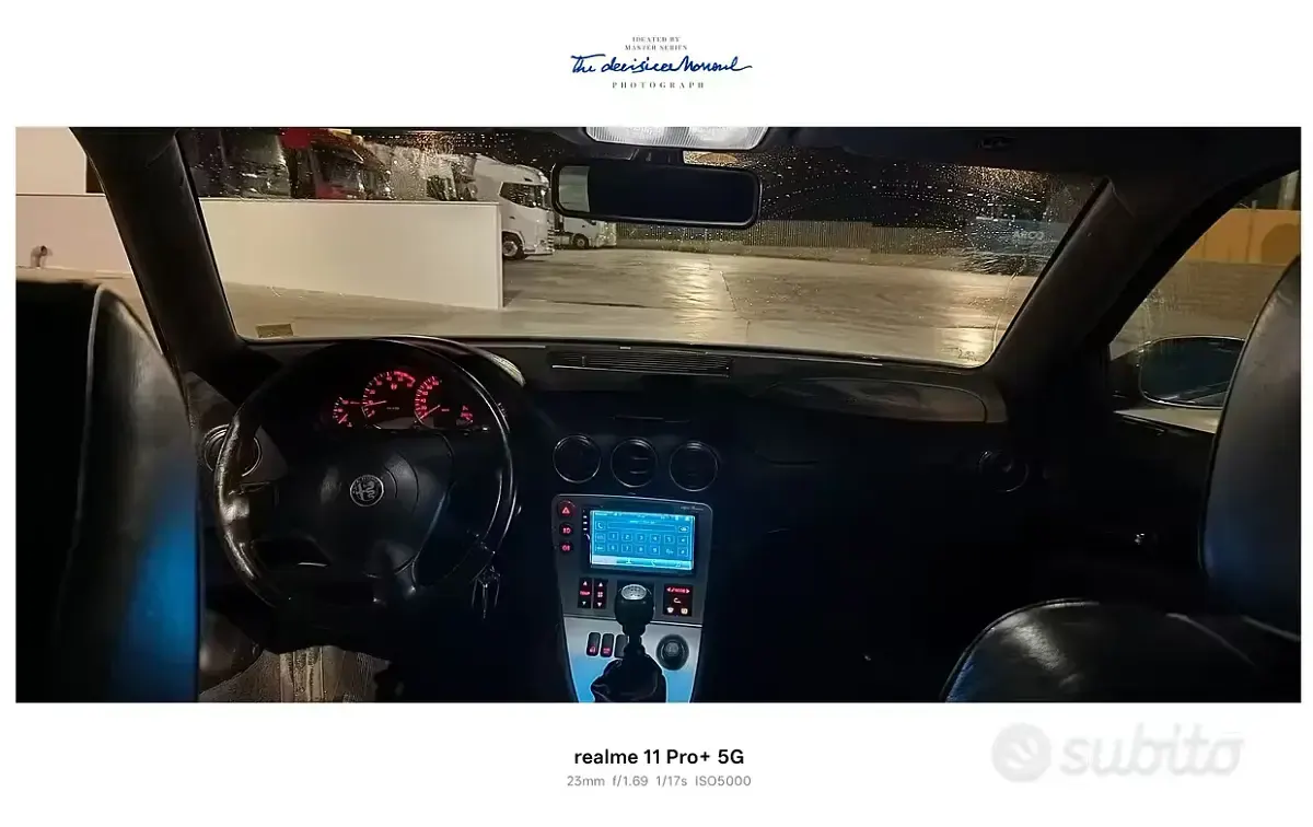 Usata Alfa Romeo 166 200 CV (147 kW) 2004 Grigio Berlina