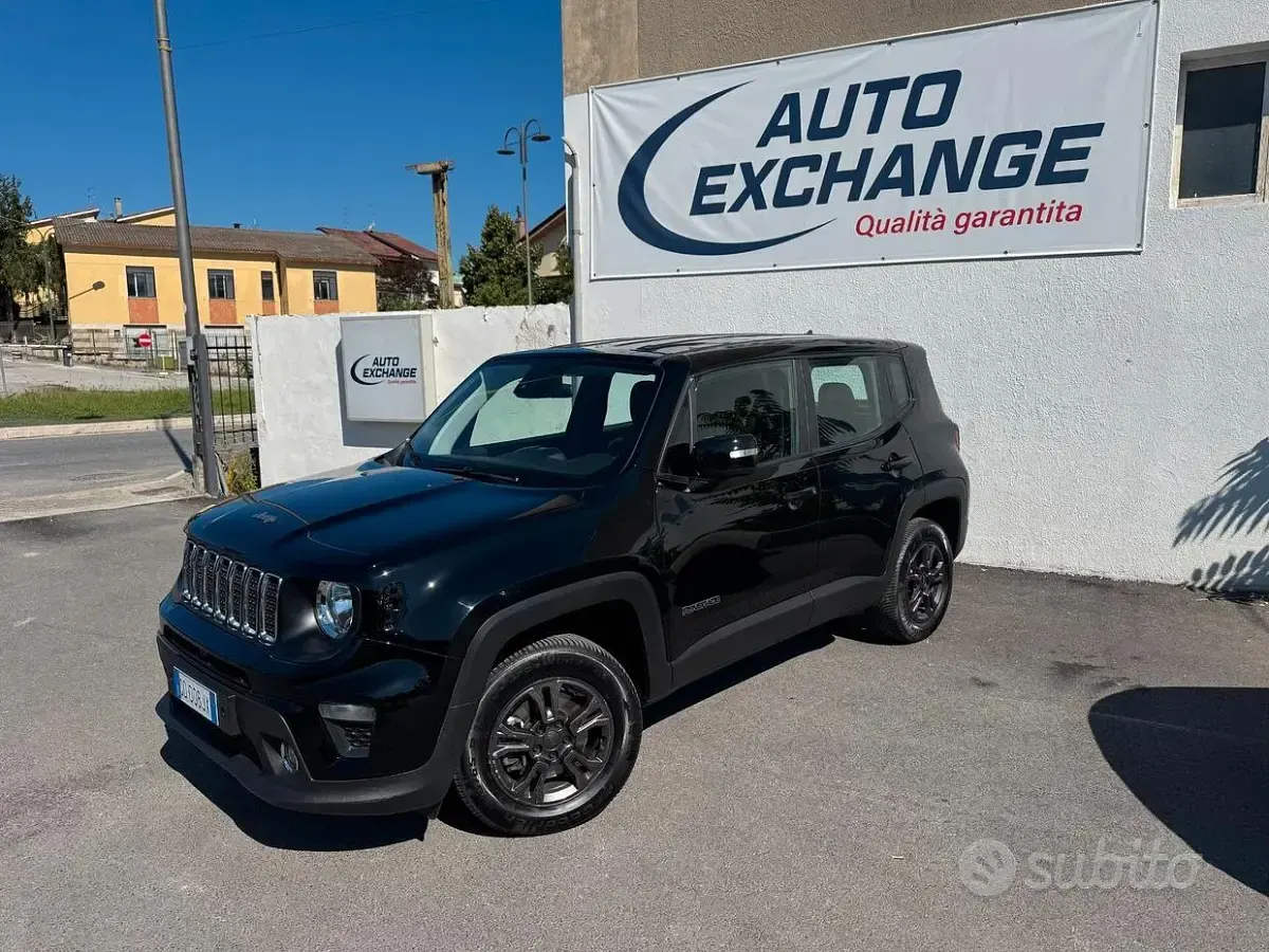 Usata Jeep Renegade Longitude 140 CV (102 kW) 2020 Nero SUV