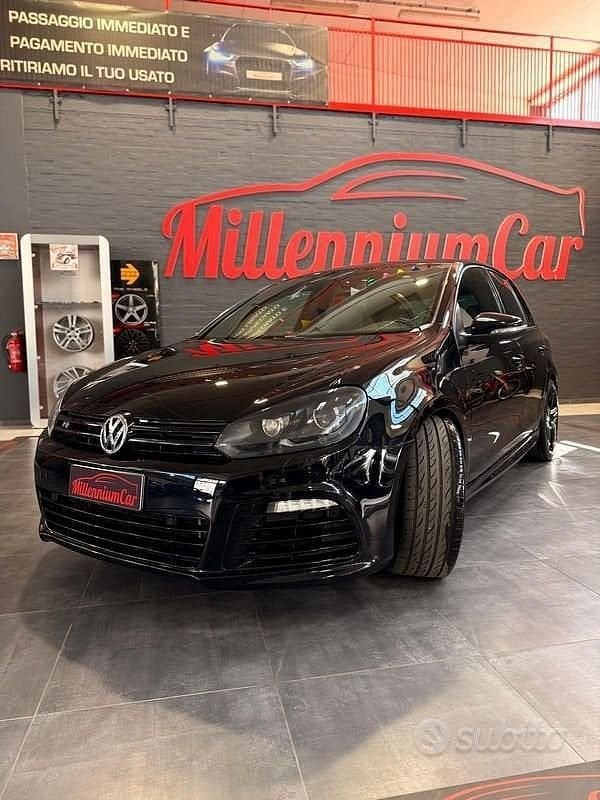 Usata VW Golf VI R 450 CV (330 kW) 2010 Nero Utilitaria