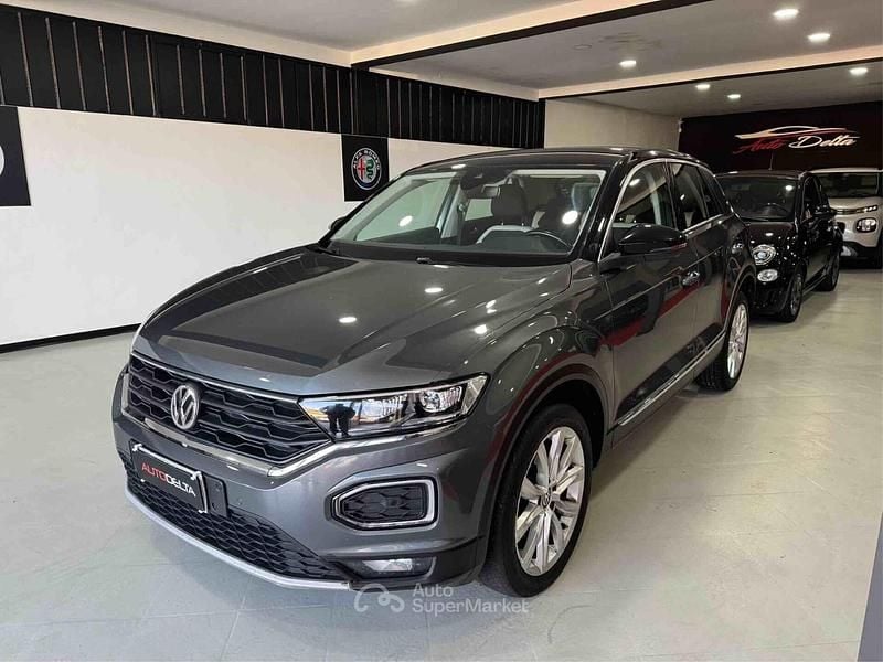 Usata VW T-Roc Advance 150 CV (110 kW) 2019 Grigio SUV