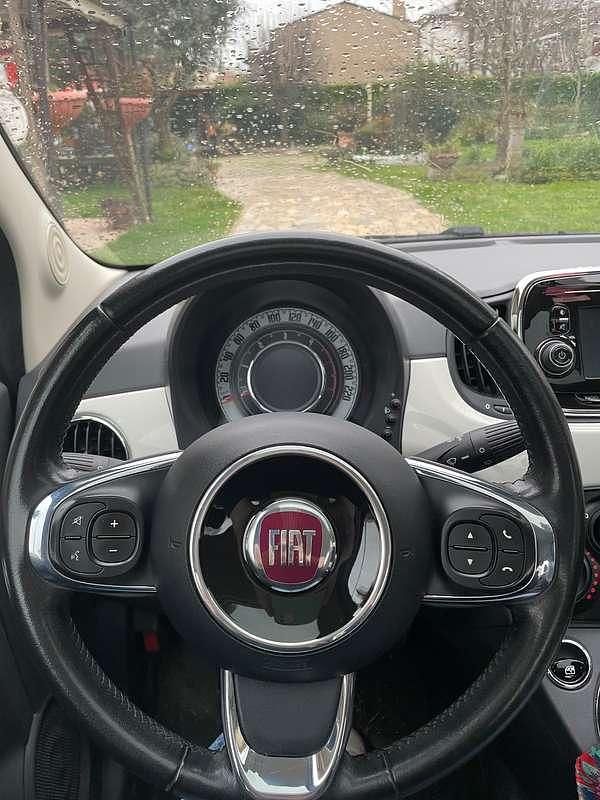 Usata Fiat 500 Lounge 95 CV (69 kW) 2016 Bianco Utilitaria