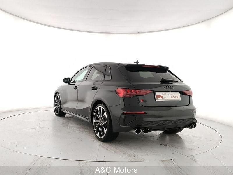 Usata Audi S3 Sportback Ambiente 310 CV (228 kW) 2023 Nero Utilitaria