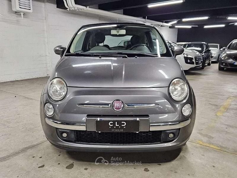 Usata Fiat 500 Lounge 75 CV (55 kW) 2011 Grigio scuro Utilitaria
