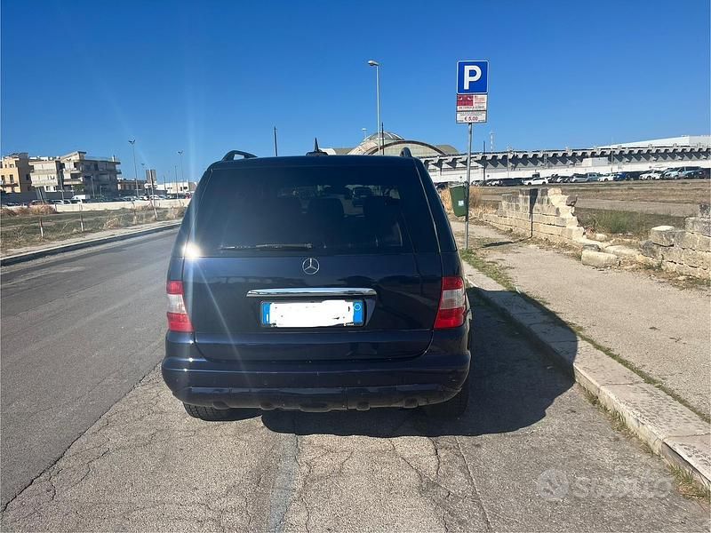 Usata Mercedes ML400 250 CV (183 kW) 2002 Blu SUV