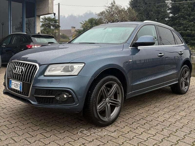 Usata Audi Q5 S-Line 190 CV (139 kW) 2016 Blu/azzurro SUV