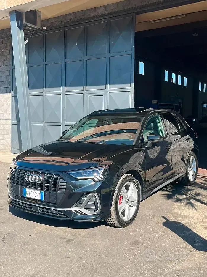 Usata Audi Q3 S-Line 150 CV (110 kW) 2020 Nero SUV