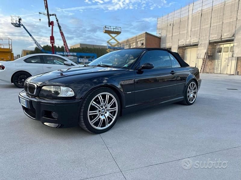 Usata BMW M3 343 CV (252 kW) 2002 Nero Cabrio
