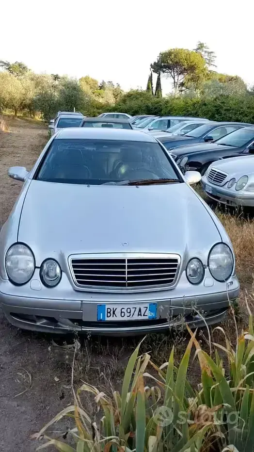 Usata Mercedes CLK200 AMG 192 CV (141 kW) 2000 Grigio Berlina