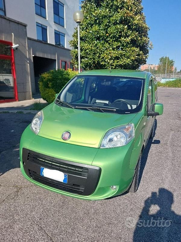 Usata Fiat Qubo Trekking 95 CV (69 kW) 2011 Verde Monovolume