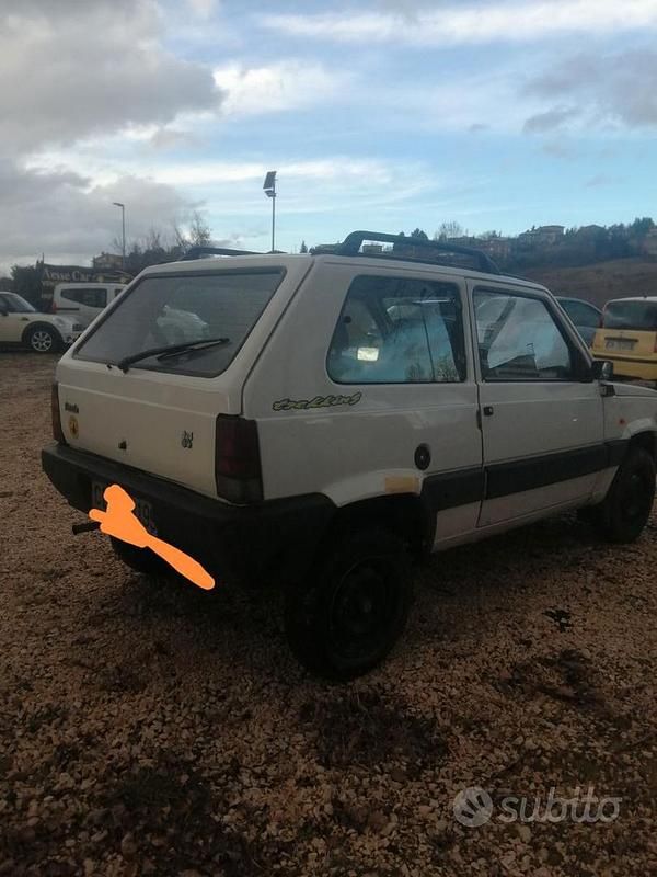 Usata Fiat Panda 4x4 1997 Bianco Utilitaria