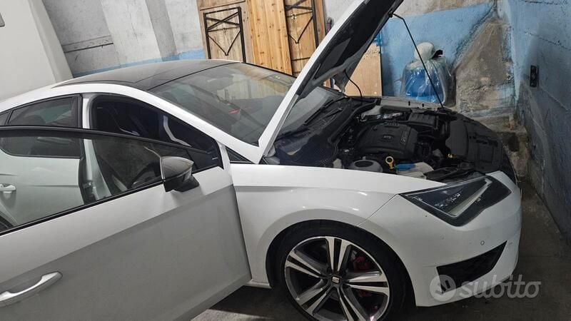 Usata Seat Leon 2015 Bianco Berlina