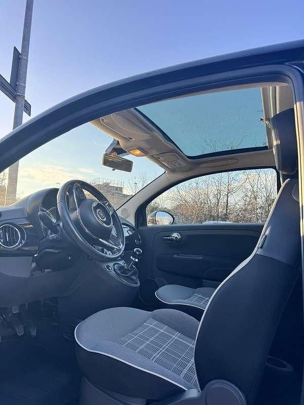 Usata Fiat 500 Lounge 69 CV (50 kW) 2017 Nero Utilitaria