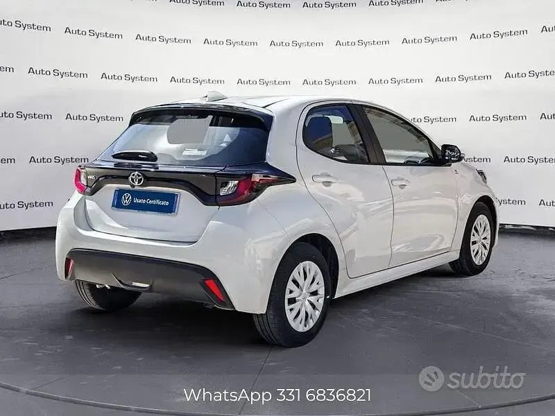 Brugt Toyota Yaris Active 72 HK (52 kW) 2022 Hvid Hatchback