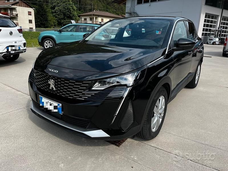 Usata Peugeot 3008 Business-Line 131 CV (96 kW) 2021 Nero Furgone