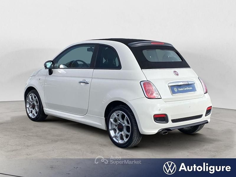 Usata Fiat 500 S 84 CV (61 kW) 2015 Bianco Berlina