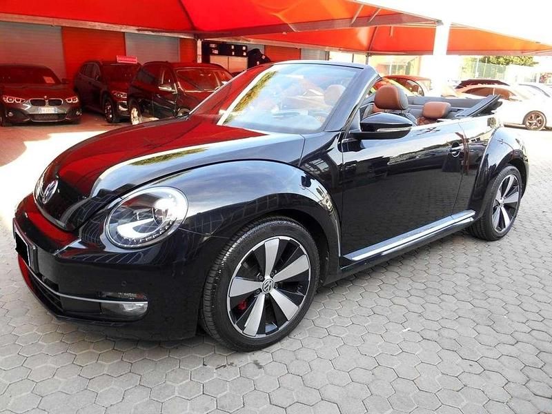 Usata VW Beetle Cabriolet Exclusive 211 CV (155 kW) 2014 Nero Cabrio