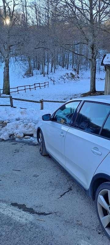 Usata Skoda Rapid ScoutLine 90 CV (66 kW) 2016 Bianco Station wagon