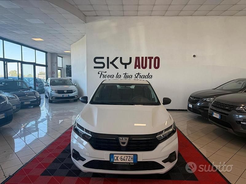 Usata Dacia Sandero Essentiel 66 CV (48 kW) 2022 Bianco Berlina