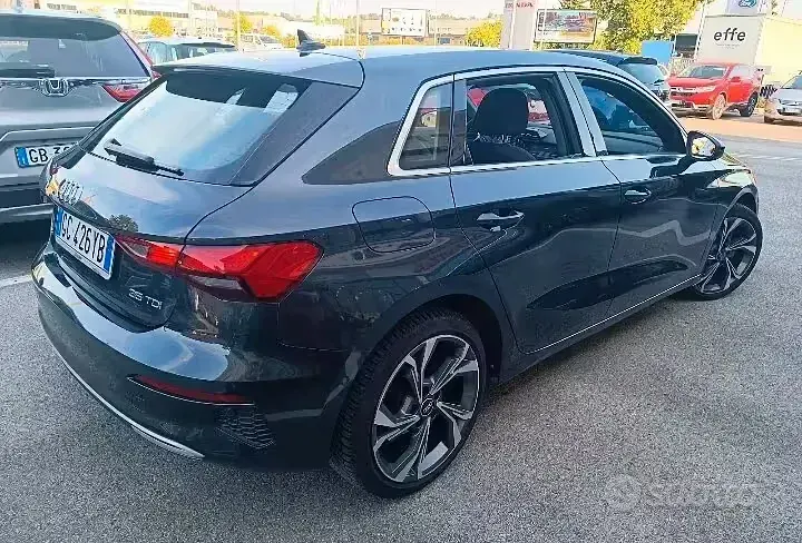 Usata Audi A3 Advanced Plus 150 CV (110 kW) 2021 Grigio Berlina