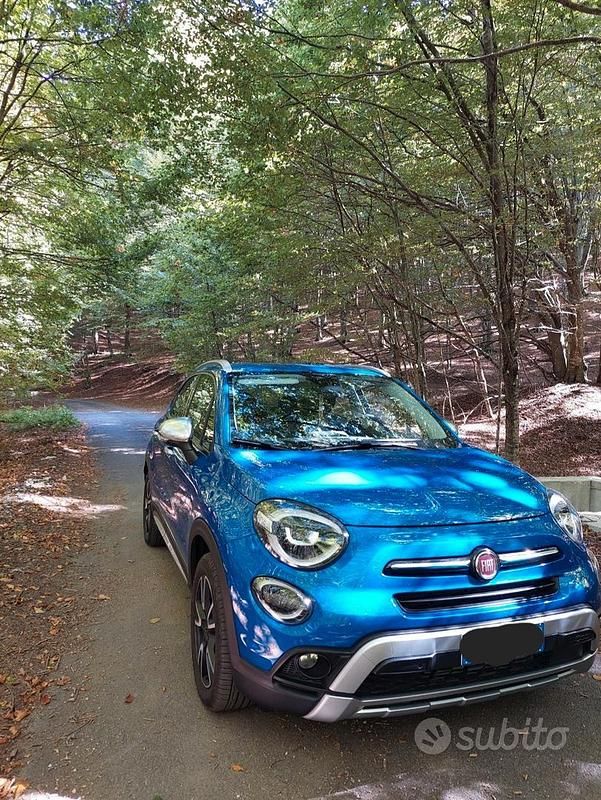 Usata Fiat 500 Cross 120 CV (88 kW) 2020 Blu Station wagon