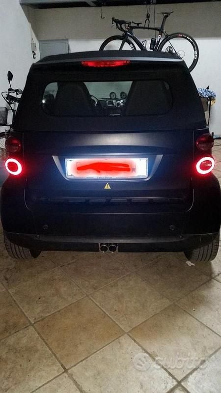 Usata Smart ForTwo Cabrio 71 CV (52 kW) 2007 Nero Cabrio