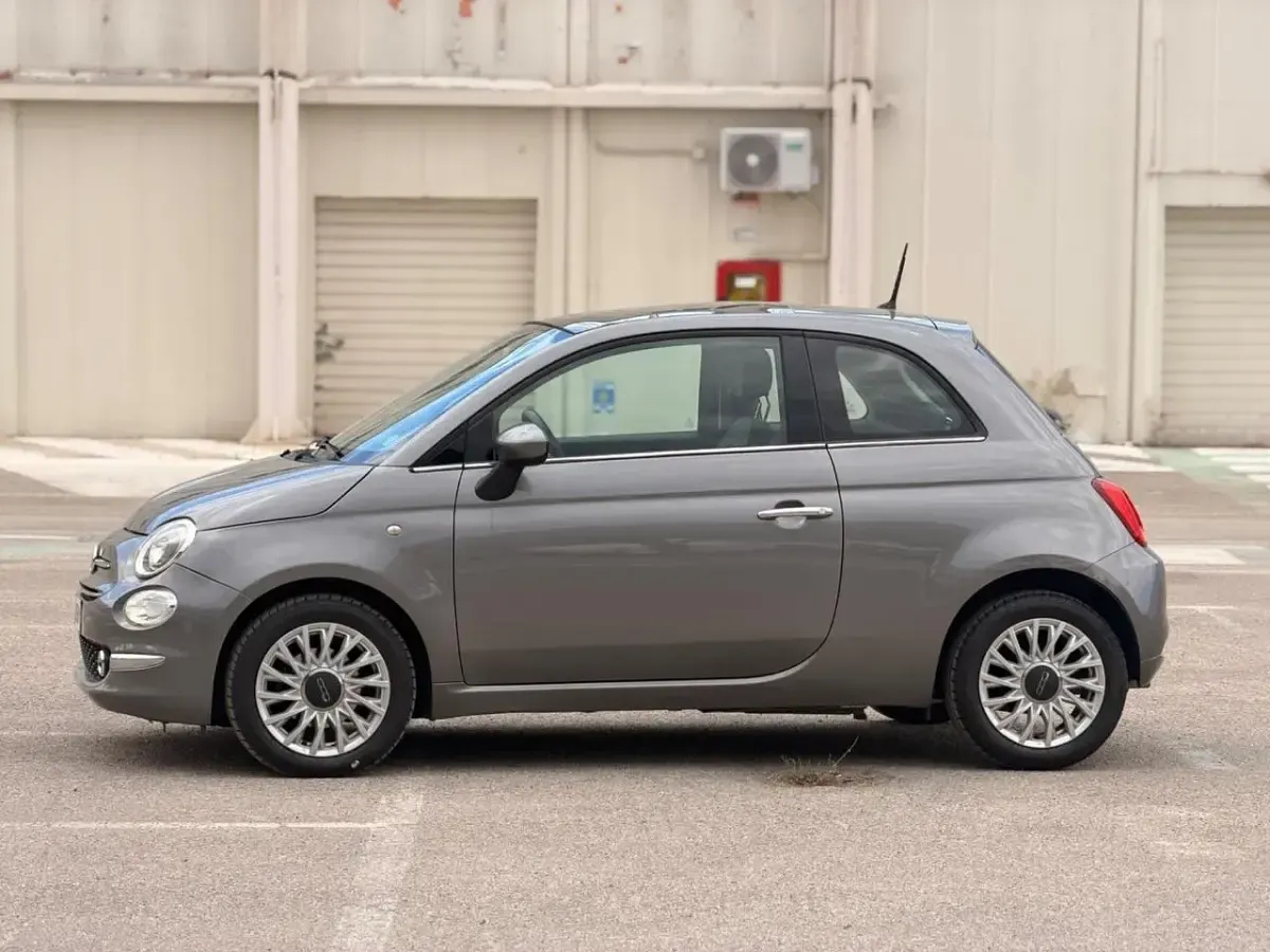 Usata Fiat 500 Lounge 95 CV (69 kW) 2018 Grigio Berlina