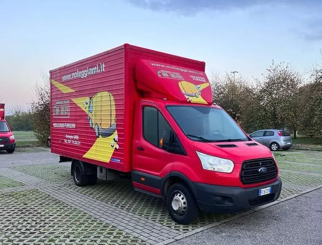 Usata Ford Transit 125 CV (91 kW) 2016 Rosso Utilitaria