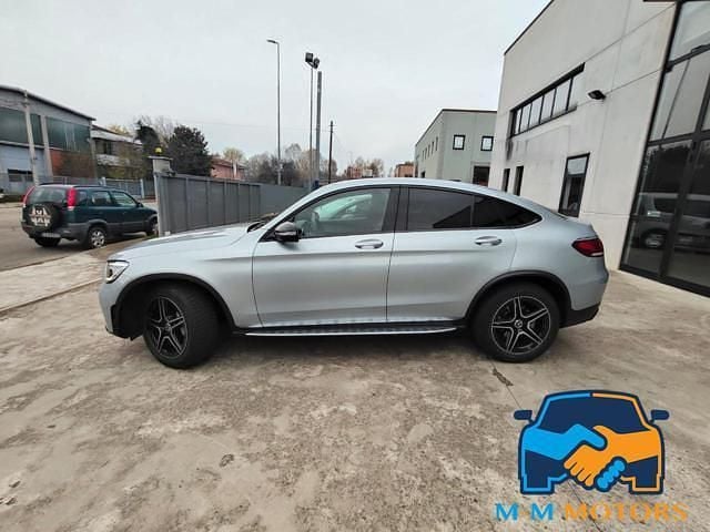 Usata Mercedes GLC220 Premium Plus 194 CV (142 kW) 2021 Argento Coupé