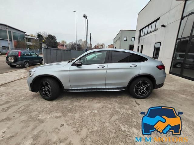 Usata Mercedes GLC220 Premium Plus 194 CV (142 kW) 2021 Argento Coupé