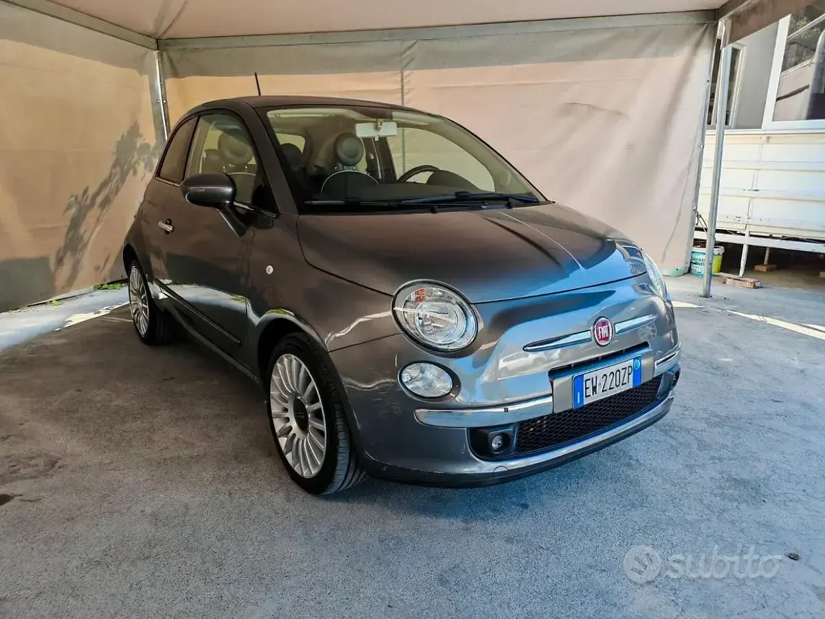 Usata Fiat 500 95 CV (69 kW) 2014 Grigio Berlina