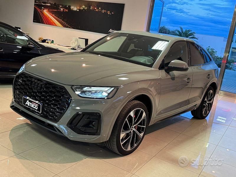 Usata Audi Q5 Sportback S-Line 204 CV (150 kW) 2022 Grigio SUV