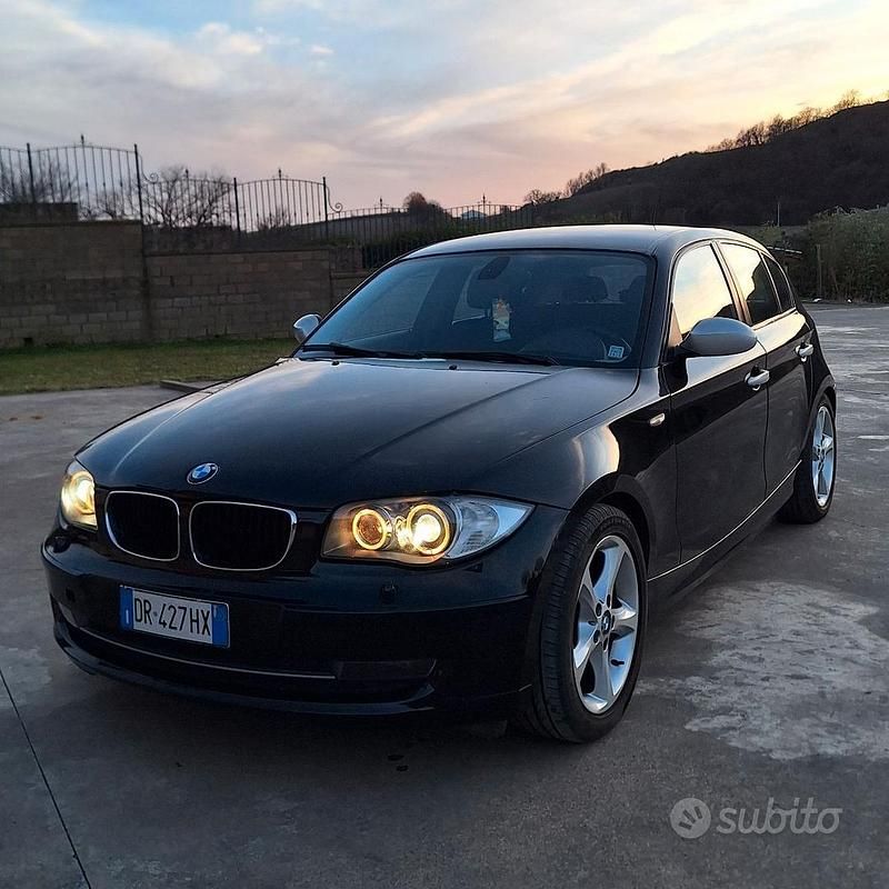Usata BMW 120 179 CV (131 kW) 2008 Nero Utilitaria