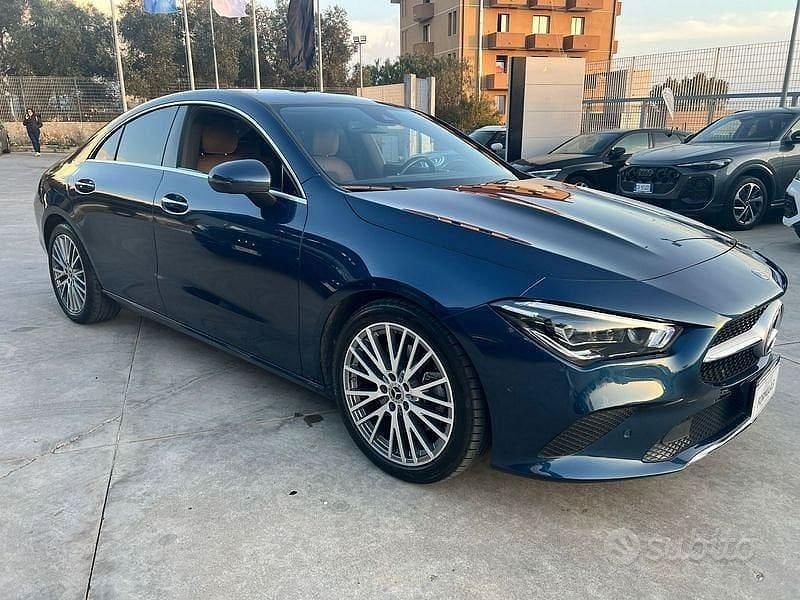 Usata Mercedes CLA220 190 CV (139 kW) 2020 Blu Berlina