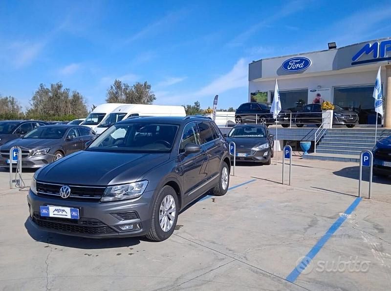 Usata VW Tiguan Business 116 CV (85 kW) 2018 Grigio SUV