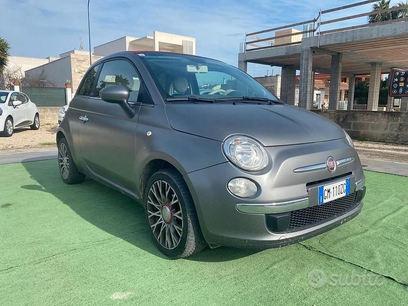 Occasion Fiat 500C Lounge 69 ch (50 kW) 2014 Gris Cabriolet